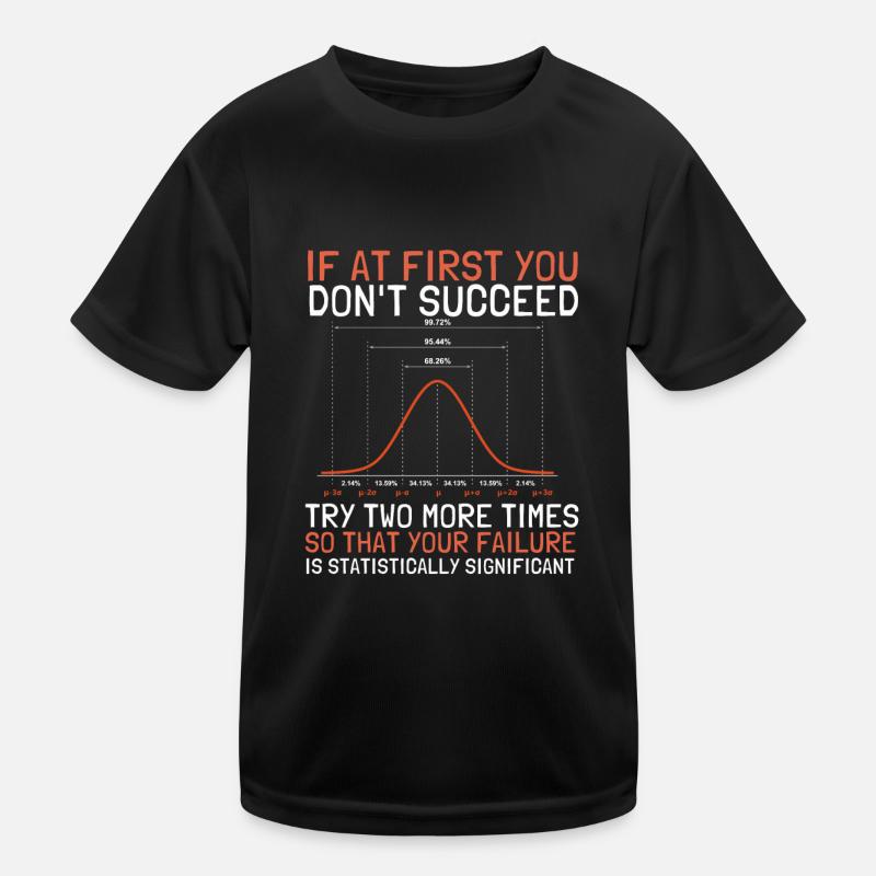 Data Scientist statisticien de la distribution normale T-shirt sport Enfant