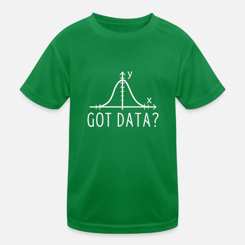 Normal Distribution Statistician Data Scientist Kids Functional T-Shirt