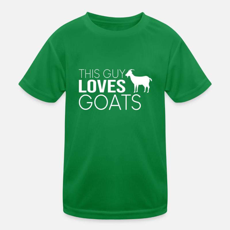 Typ Ziegen Spruch Kinder Funktions-T-Shirt