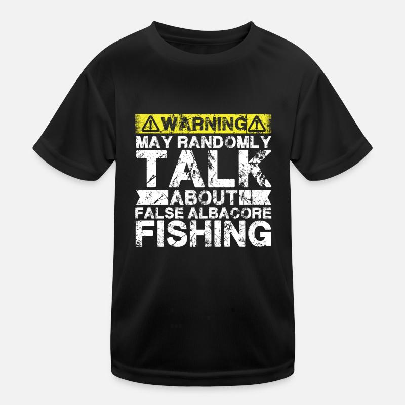 Fishing - False Albacore Fish Kids Functional T-Shirt