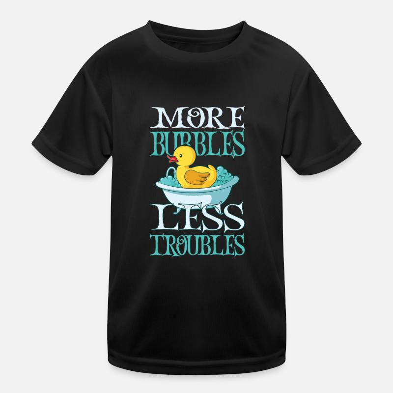 Production de savon Bulles de savon T-shirt sport Enfant