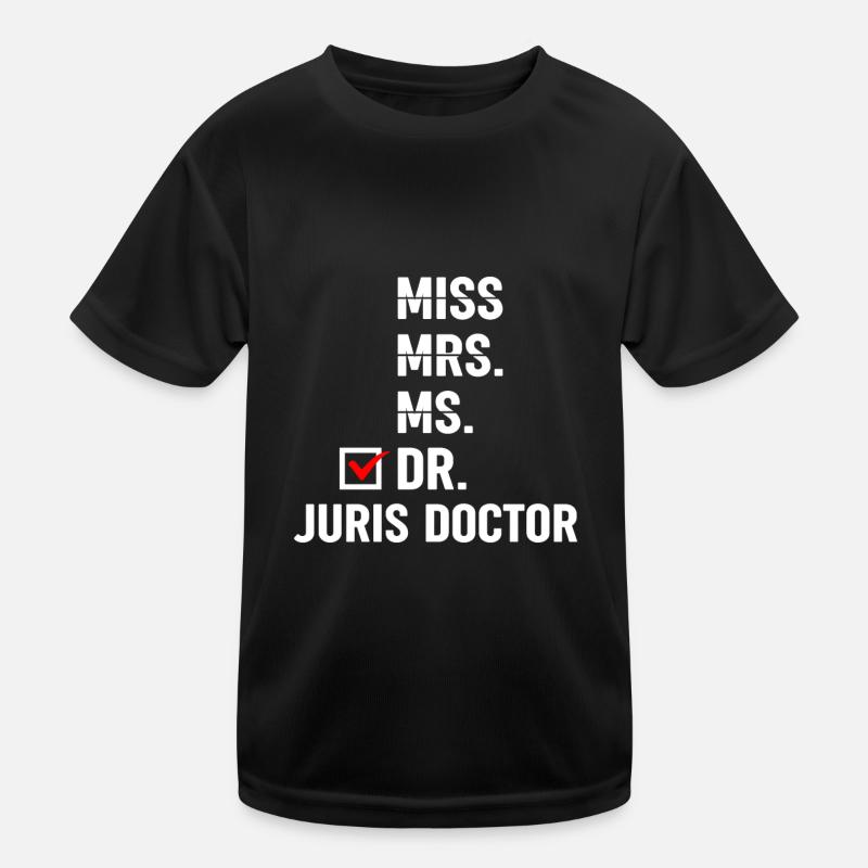 Jura Student Kinder Funktions-T-Shirt