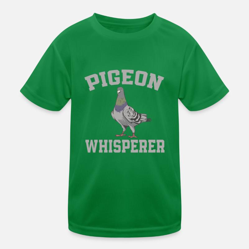 Taubenflüsterer Kinder Funktions-T-Shirt