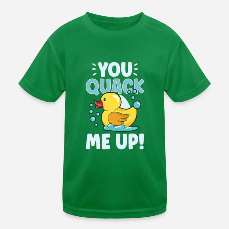 Rubber Duck Ducks Bird Hunt Duck lover Gift Idea Kinder Funktions-T-Shirt