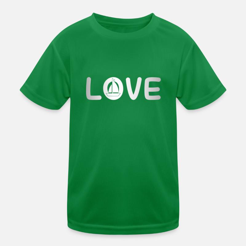 Amour de la voile T-shirt sport Enfant