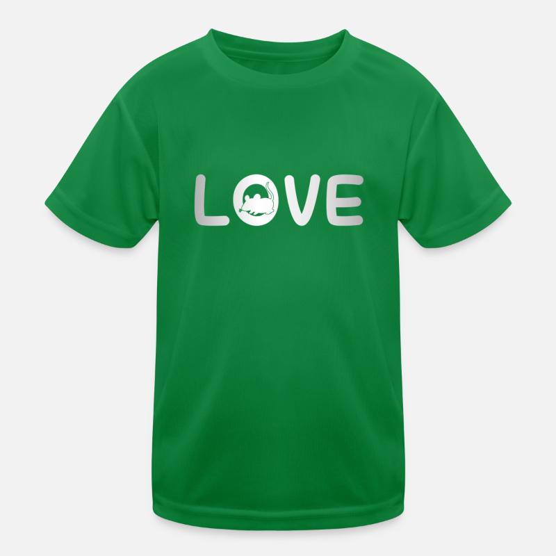 Mouse Love Kids Functional T-Shirt