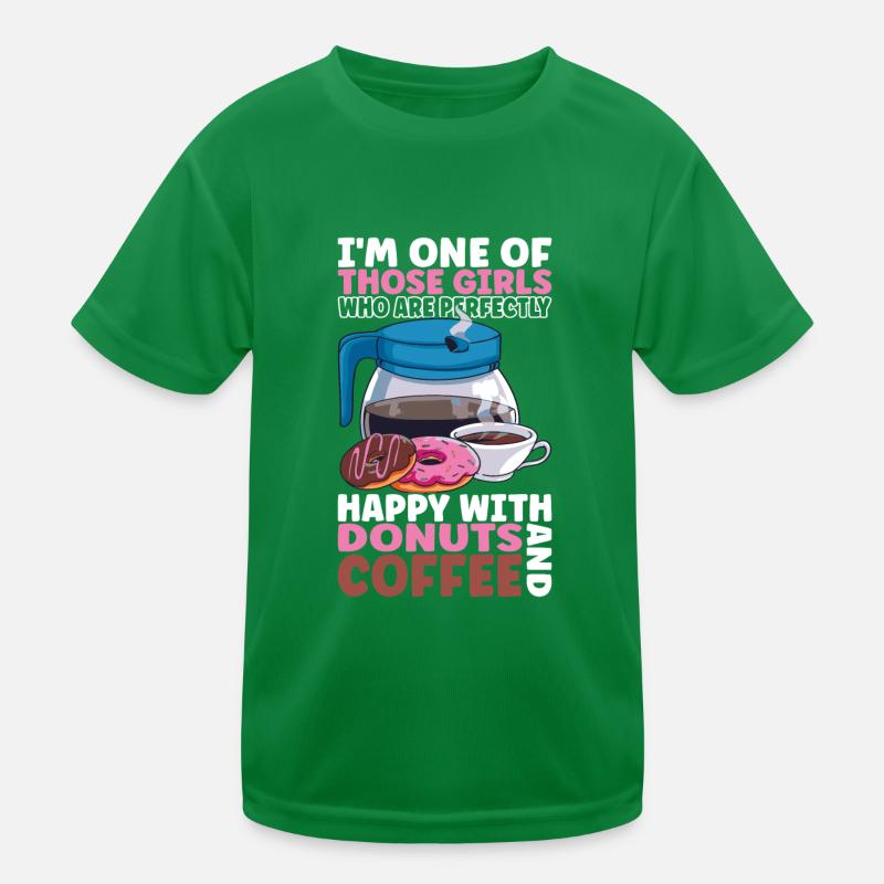 Beignets au café T-shirt sport Enfant
