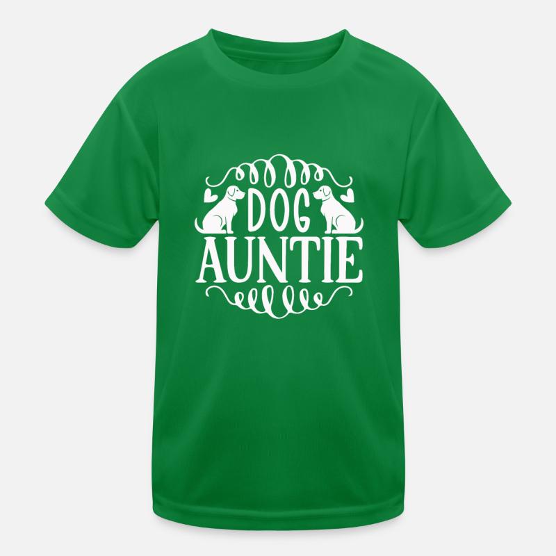 Hunde Tantchen Kinder Funktions-T-Shirt
