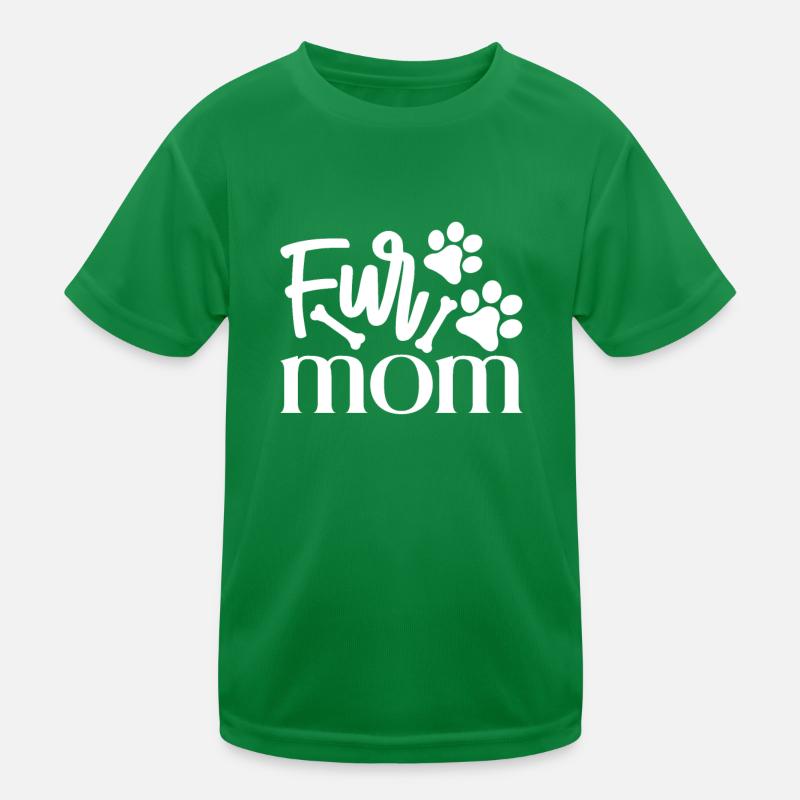 Maman de fourrure T-shirt sport Enfant