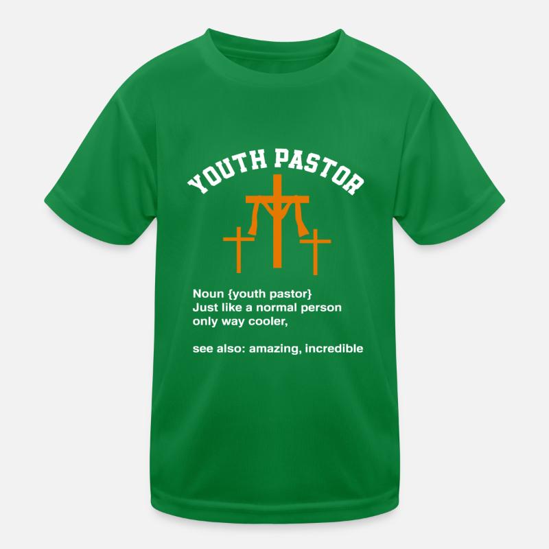 Young pastor Kids Functional T-Shirt