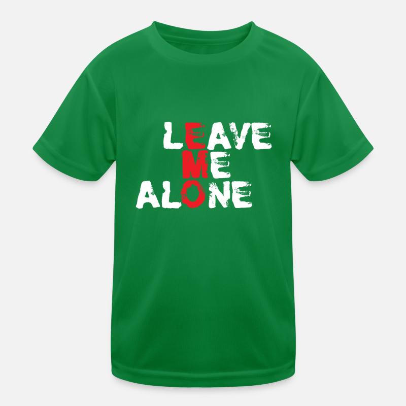 Leave me Alone | Emo clothes | Emocore | Emo Music Kids Functional T-Shirt