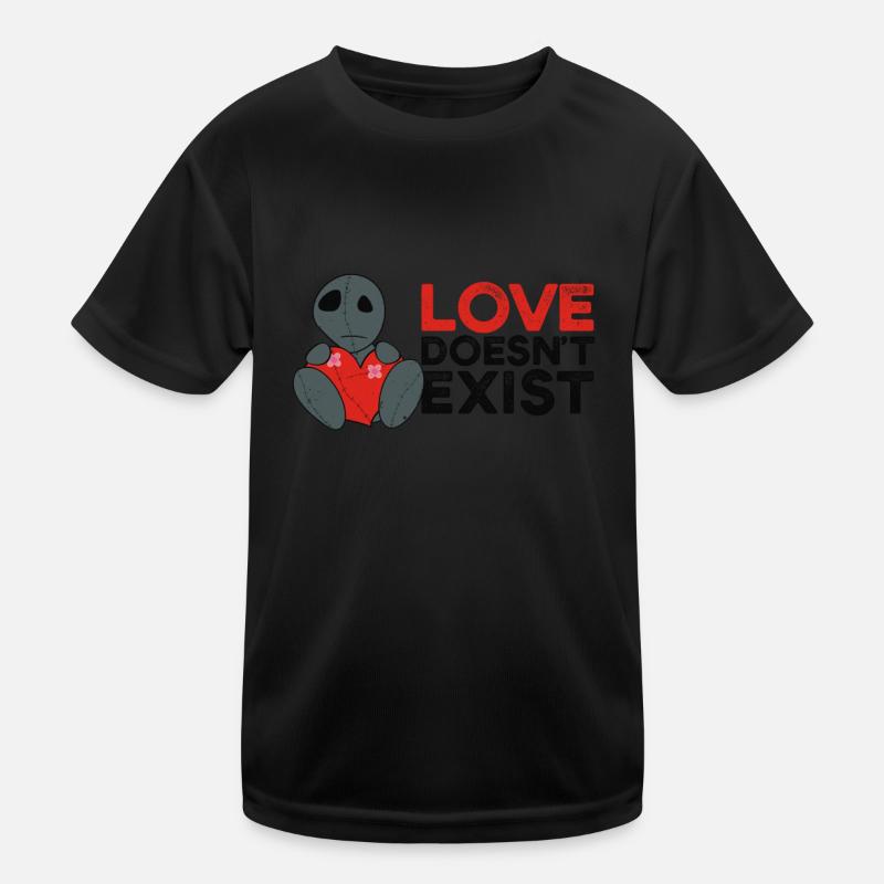 Love Doesn't Exist | Emo clothes | Emocore Goth Do Kids Functional T-Shirt