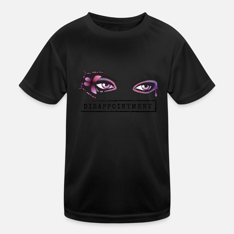 Enttäuschung | Mädchen Emo Kleidung | Emocore-| Emo Kinder Funktions-T-Shirt