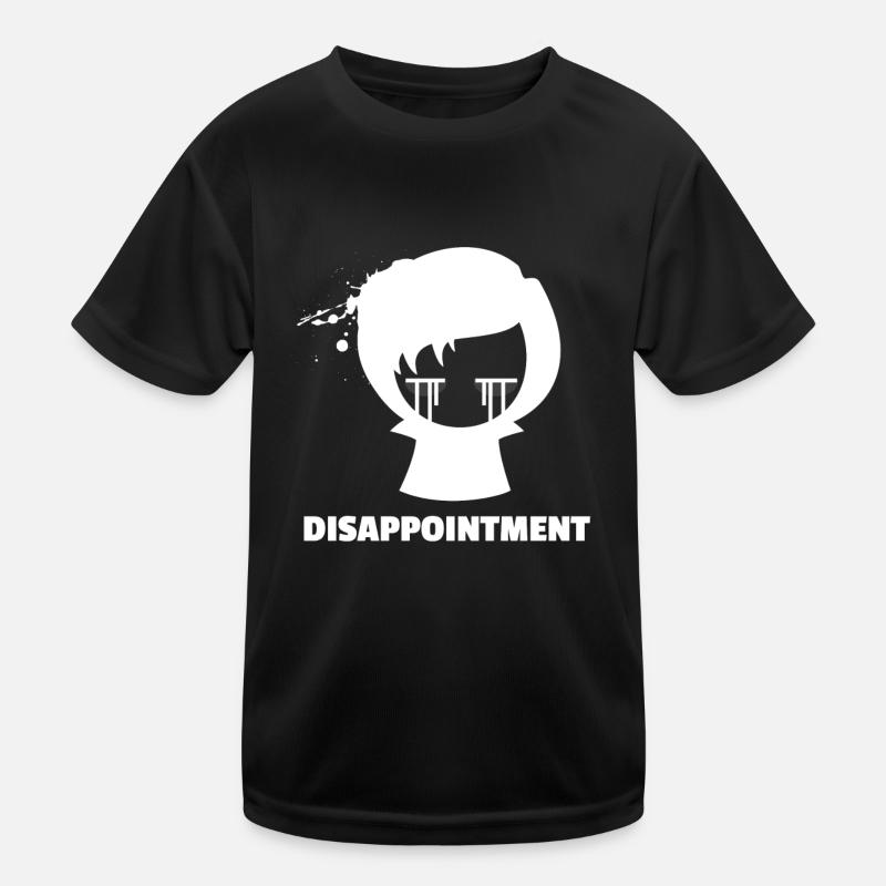Enttäuschung | Mädchen Emo Kleidung | Emocore-| Emo Kinder Funktions-T-Shirt