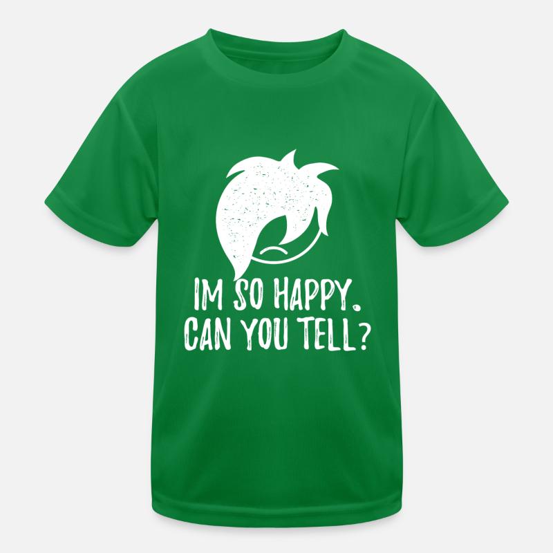 Ich bin so glücklich... Können Sie das sagen? | Jungen Emo Kleidung | E Kinder Funktions-T-Shirt