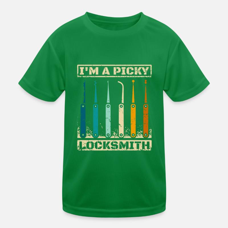 I'm a picky locksmith Kids Functional T-Shirt