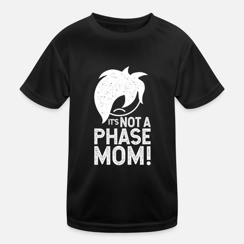 It's Not a Phase Mom | Boys Emo clothes | Emocores Kids Functional T-Shirt