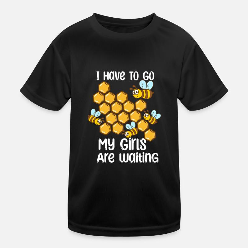 Beekeeper Beekeeper Beekeeping Honey Bees Beekeeper Kids Functional T-Shirt