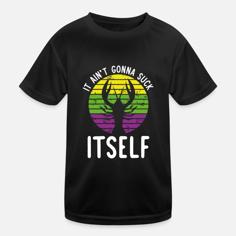 Il va se sucer lui-même T-shirt sport Enfant