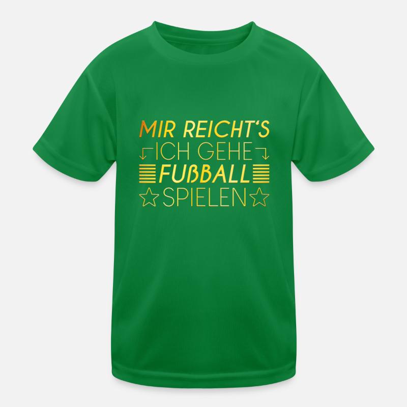 Fußball Spruch Kinder Funktions-T-Shirt