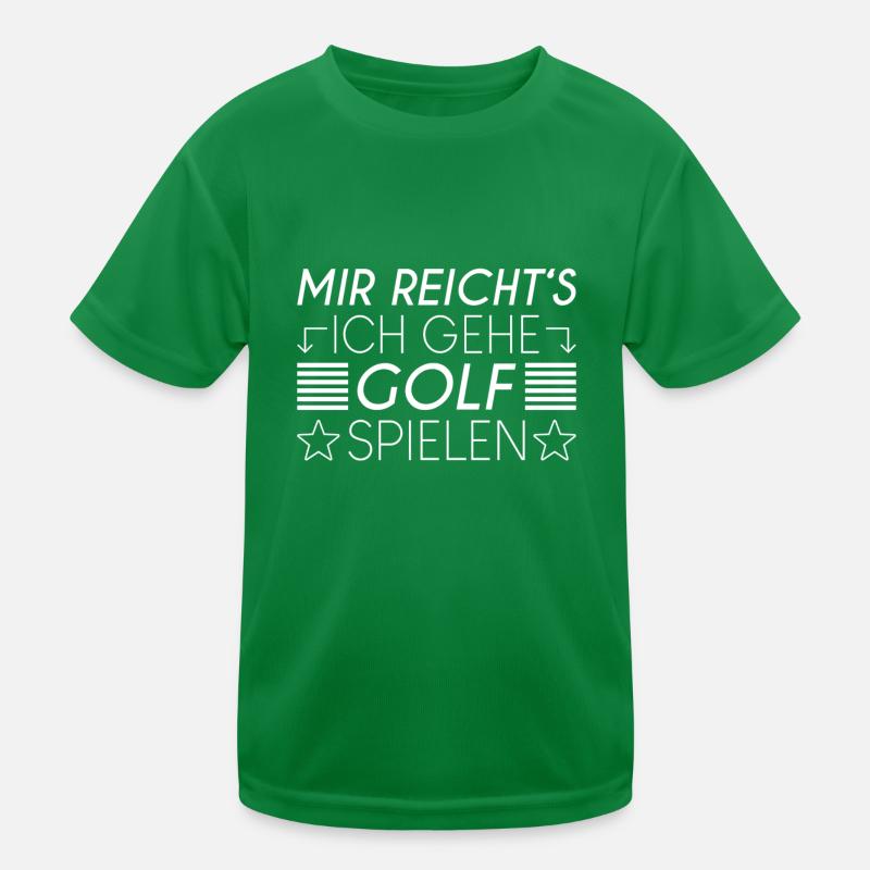 Golf Spruch Kinder Funktions-T-Shirt