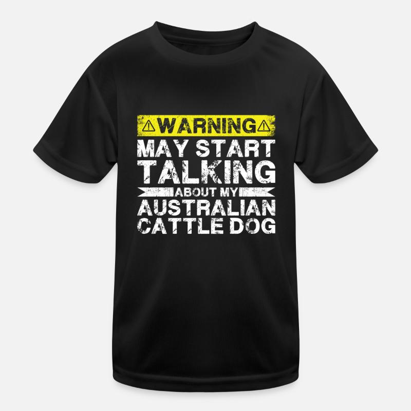 Parlez de Australian Cattle Dog T-shirt sport Enfant