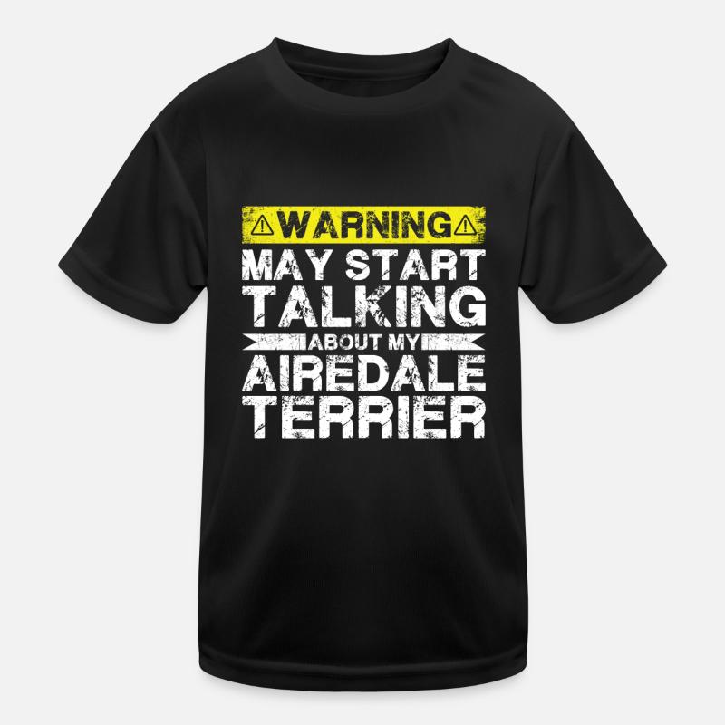 En parlant d’Airedale Terriers T-shirt sport Enfant