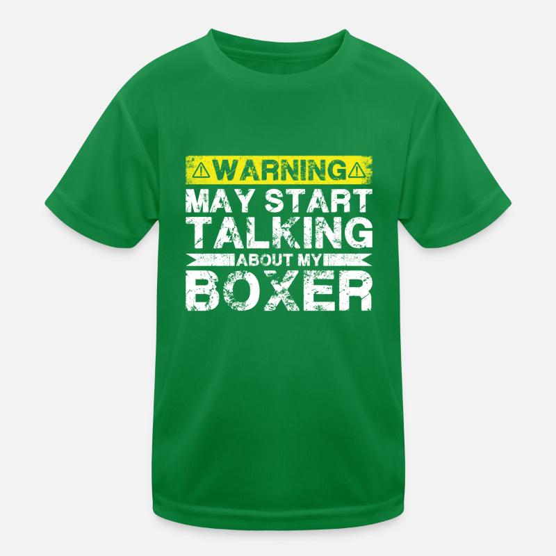 Speaking of boxers Kids Functional T-Shirt