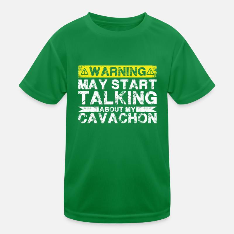 Apropos Cavachon Kinder Funktions-T-Shirt