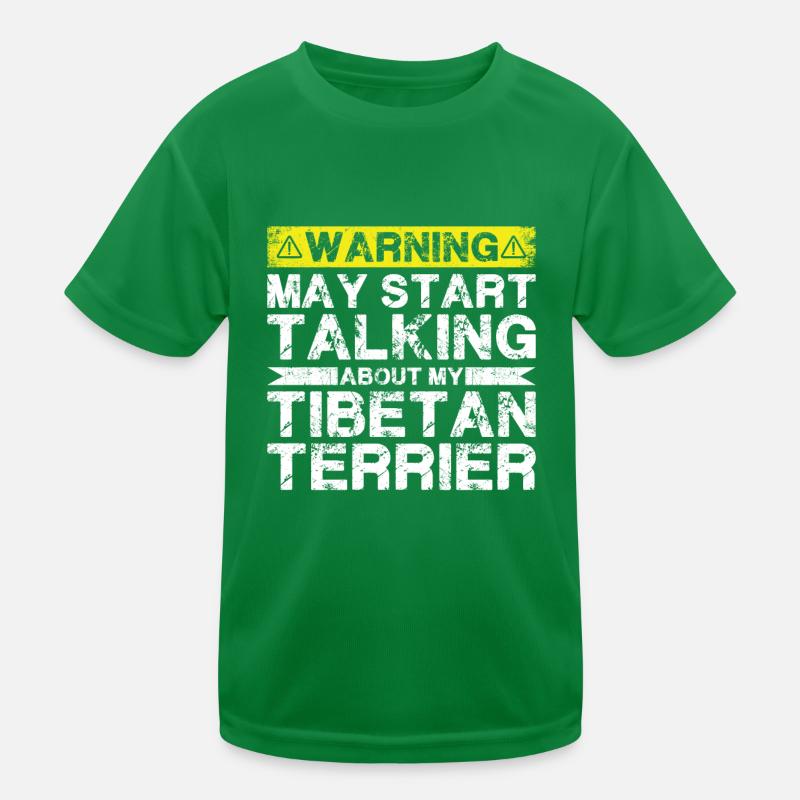 En parlant de terriers tibétains T-shirt sport Enfant