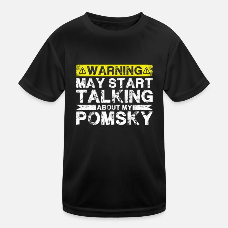 En parlant de Pomsky T-shirt sport Enfant