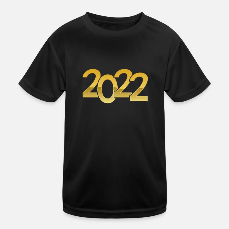 Neujahr 2022 Kinder Funktions-T-Shirt