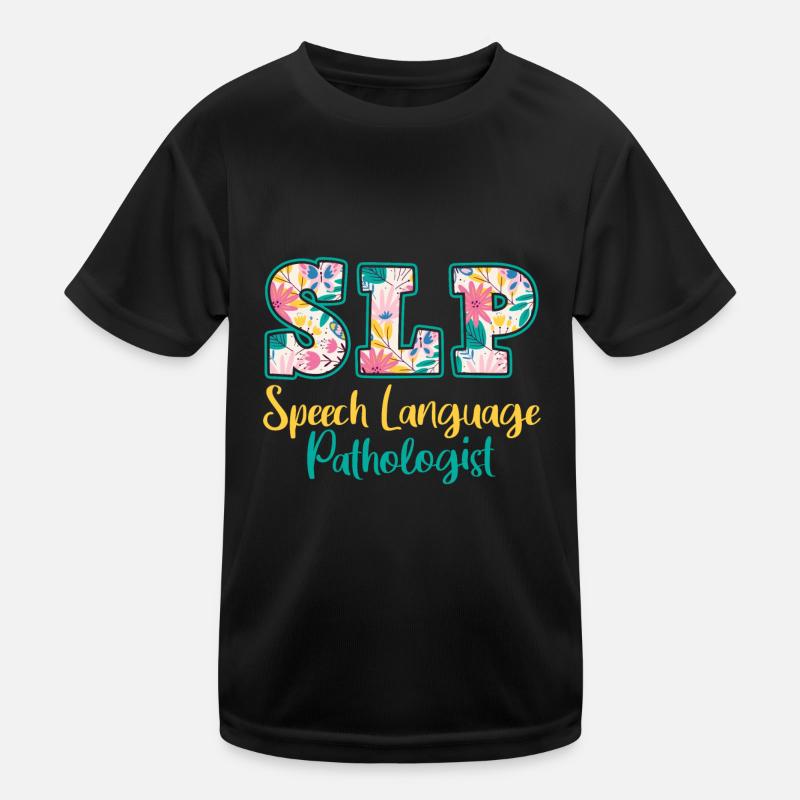 SLP Speech Language Pathologist Kinder Funktions-T-Shirt