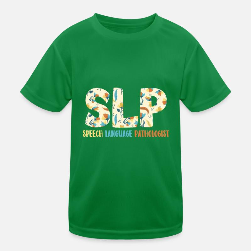 SLP Speech Language Pathologist Better Hearing Kinder Funktions-T-Shirt
