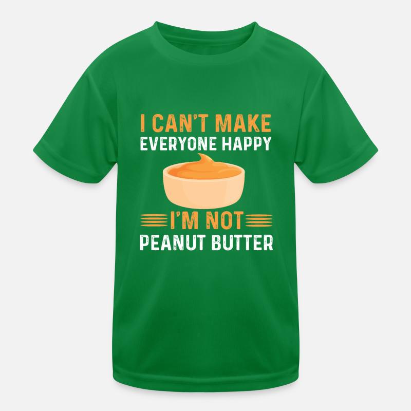 Peanut Butter Lover Gift Kids Functional T-Shirt