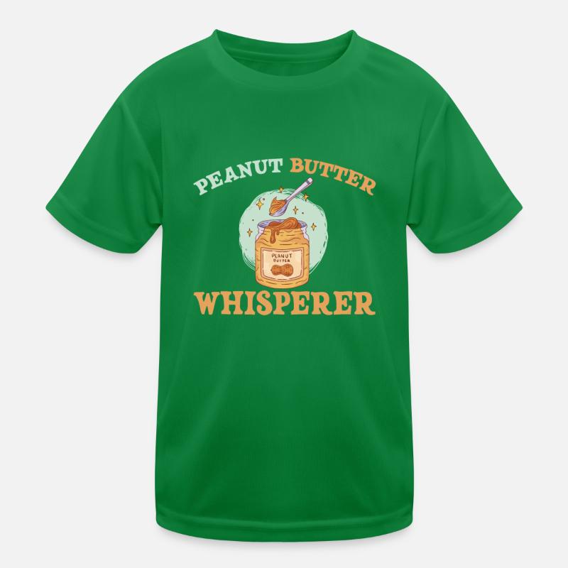 Peanut Butter Whisperer Kids Functional T-Shirt