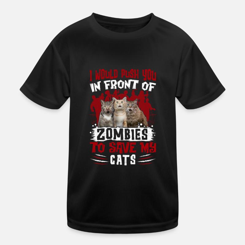 2 - Kids Functional T-Shirt - black