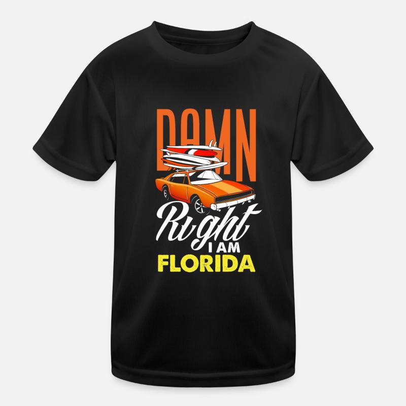 Florida Kinder Funktions-T-Shirt