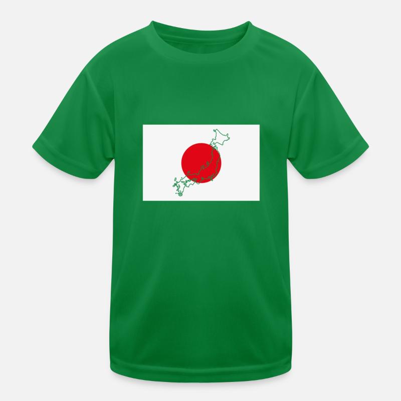 Drapeau du Japon T-shirt sport Enfant