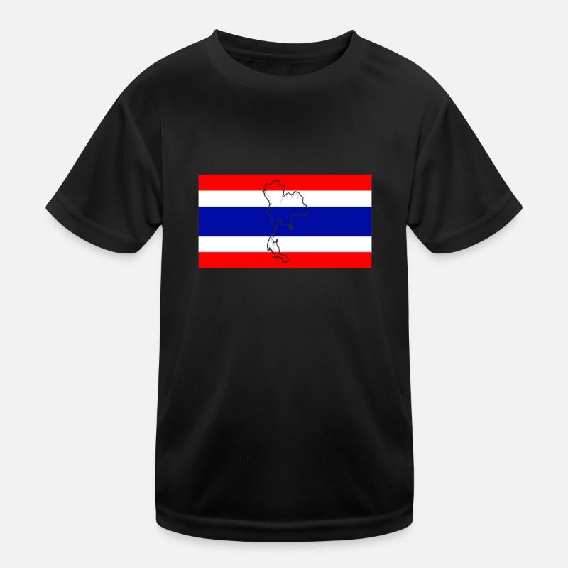 Drapeau de la Thaïlande T-shirt sport Enfant