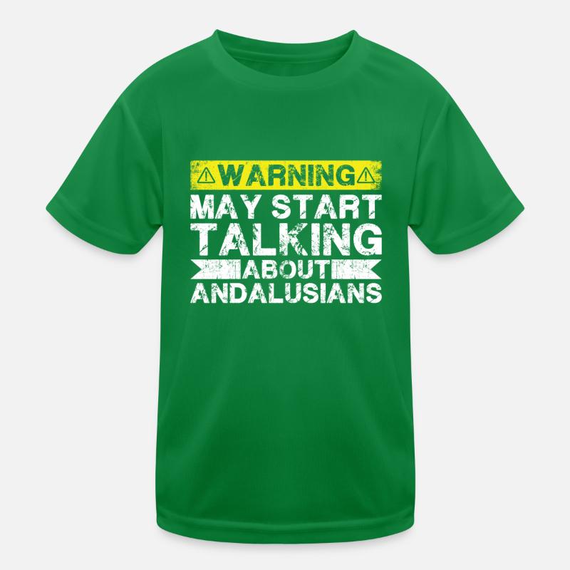 Apropos Andalusisch Kinder Funktions-T-Shirt