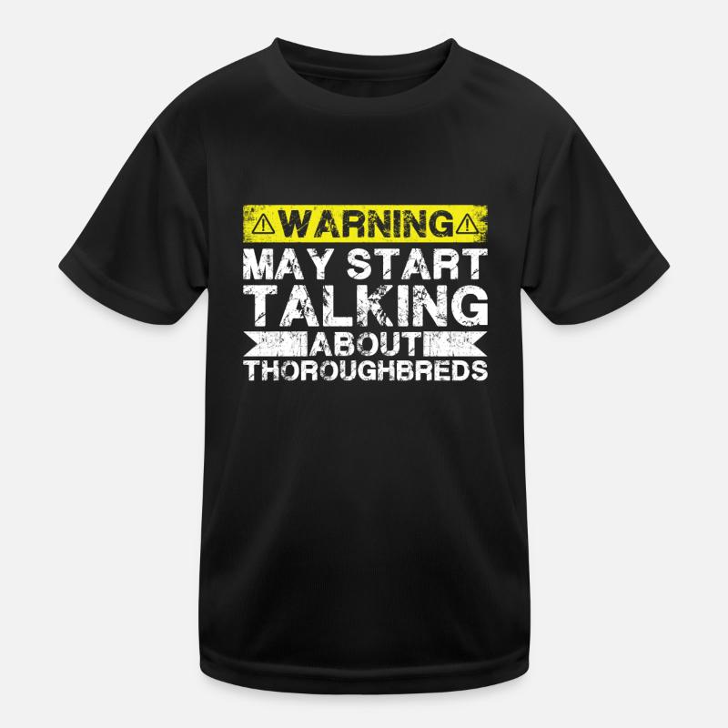 Apropos Vollblut Kinder Funktions-T-Shirt