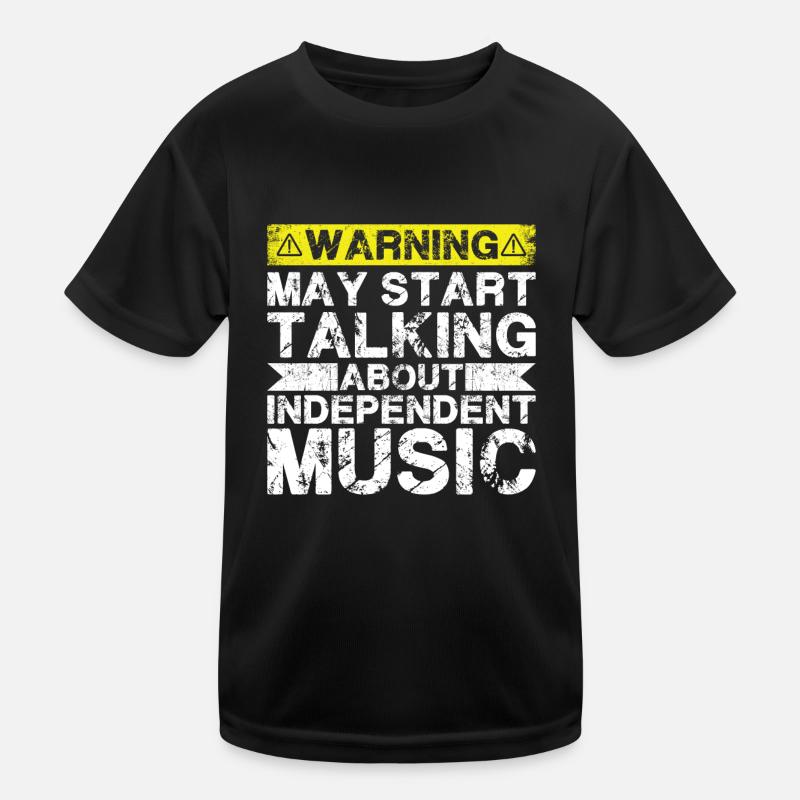 Apropos Independent-Musik Kinder Funktions-T-Shirt