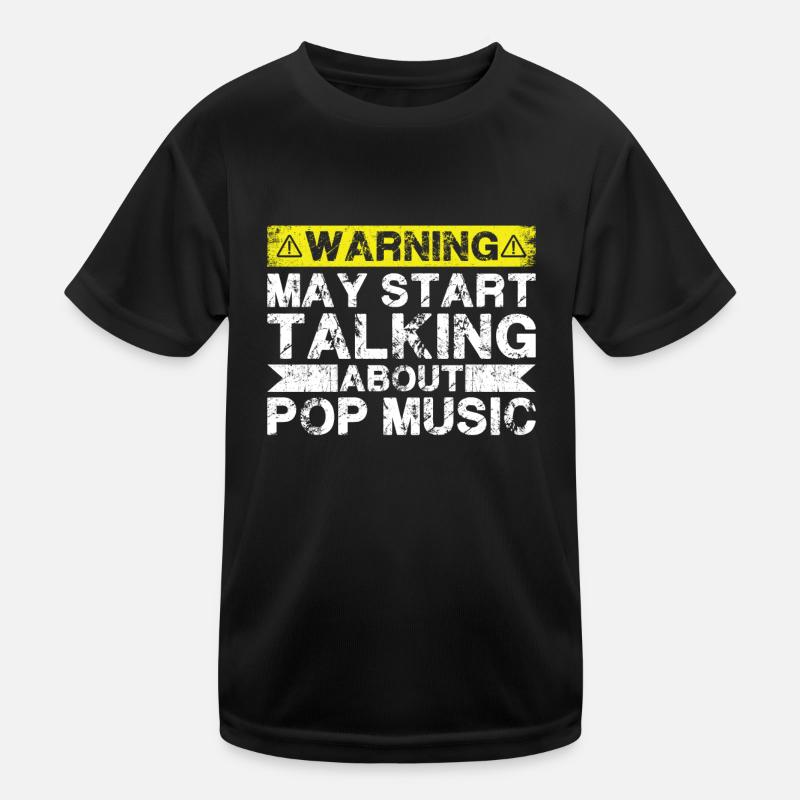 Apropos Popmusik Kinder Funktions-T-Shirt