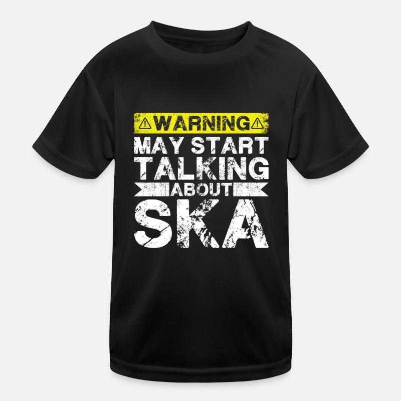Apropos Ska-Musik Kinder Funktions-T-Shirt