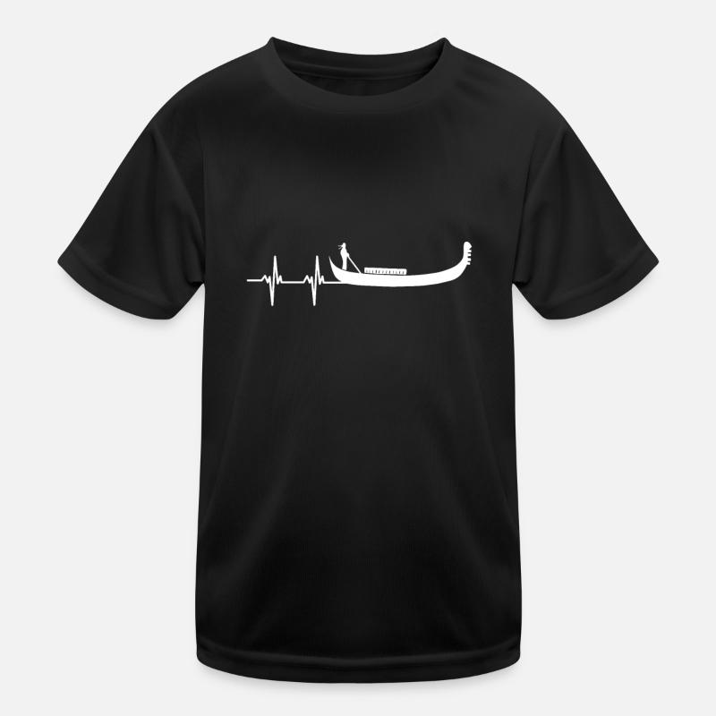 Venice Gondola Italy Venezia Kids Functional T-Shirt
