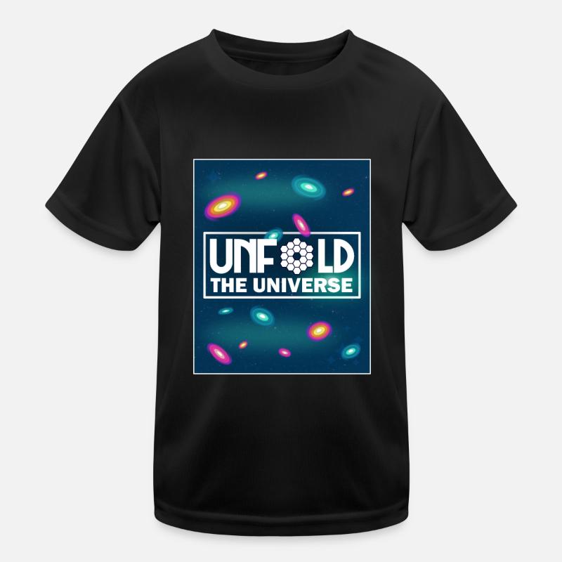 ENTFALTE DAS UNIVERSUM Kinder Funktions-T-Shirt