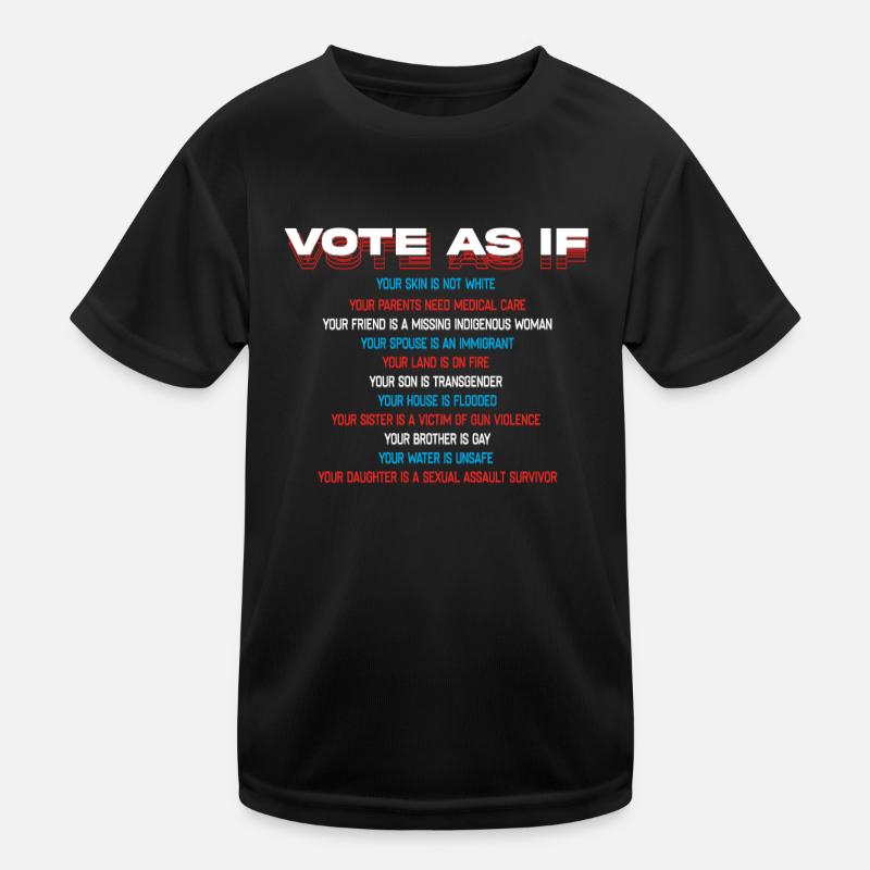 Stimmen Sie So Ab, Als Ob Sie Das Letzte Kinder Funktions-T-Shirt