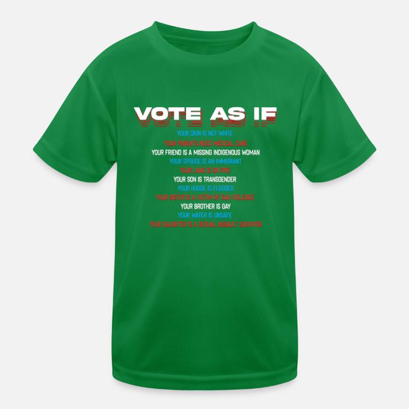 Stimmen Sie So Ab, Als Ob Sie Das Letzte Kinder Funktions-T-Shirt