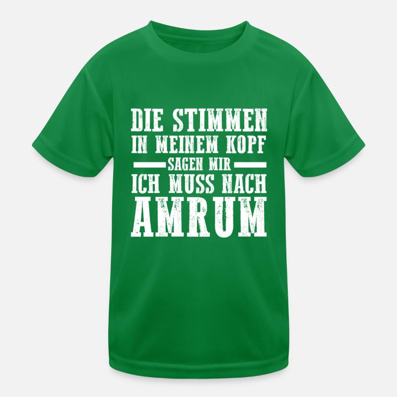 Nordsee Amrum Kinder Funktions-T-Shirt